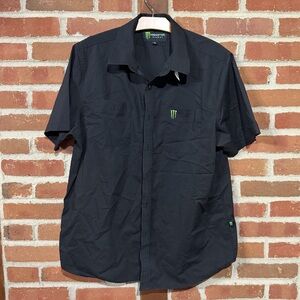 Supercross Monster Energy Button Down Tee!